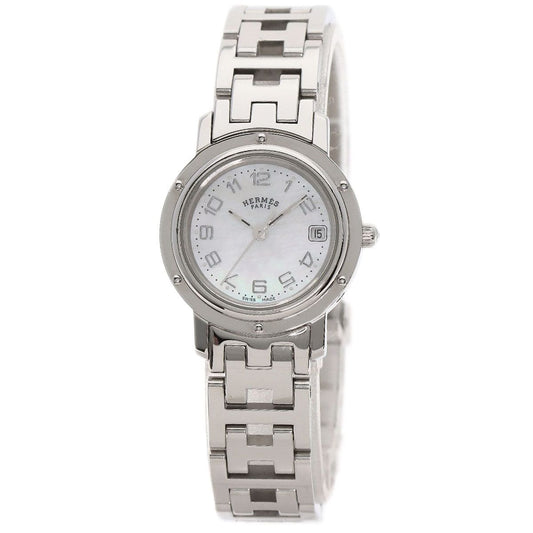 Hermes Clipper Cles Watch SS