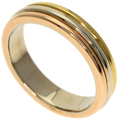 Cartier Three Color 48 Ring 18K Yellow Gold Pink White