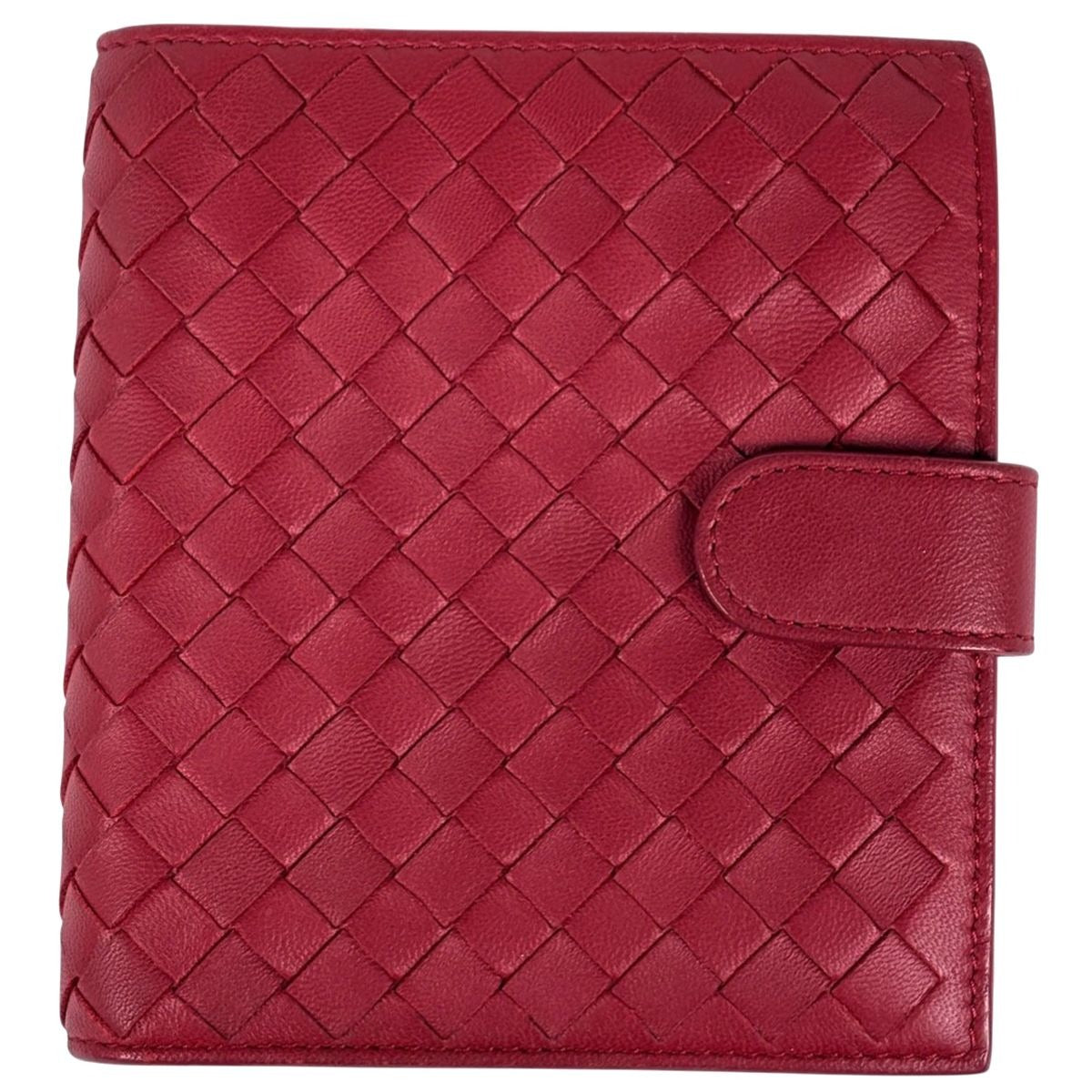 Bottega Veneta Intrecciato Bifold Wallet Billfold Coin Purse