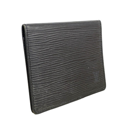Louis Vuitton Card Case Epi Porte 2 Cult Vertical Noir — view 2