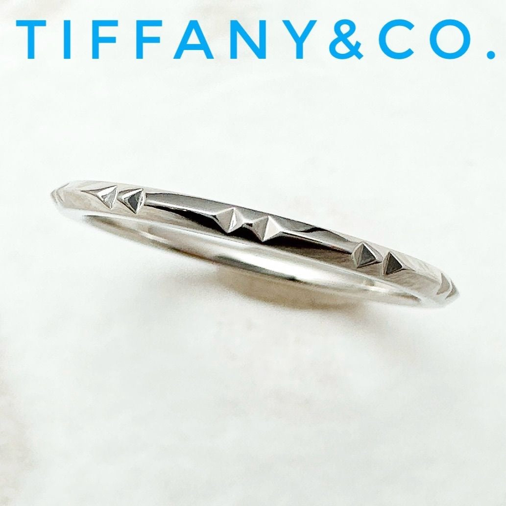Tiffany & Co. Tru Band White Gold Ring