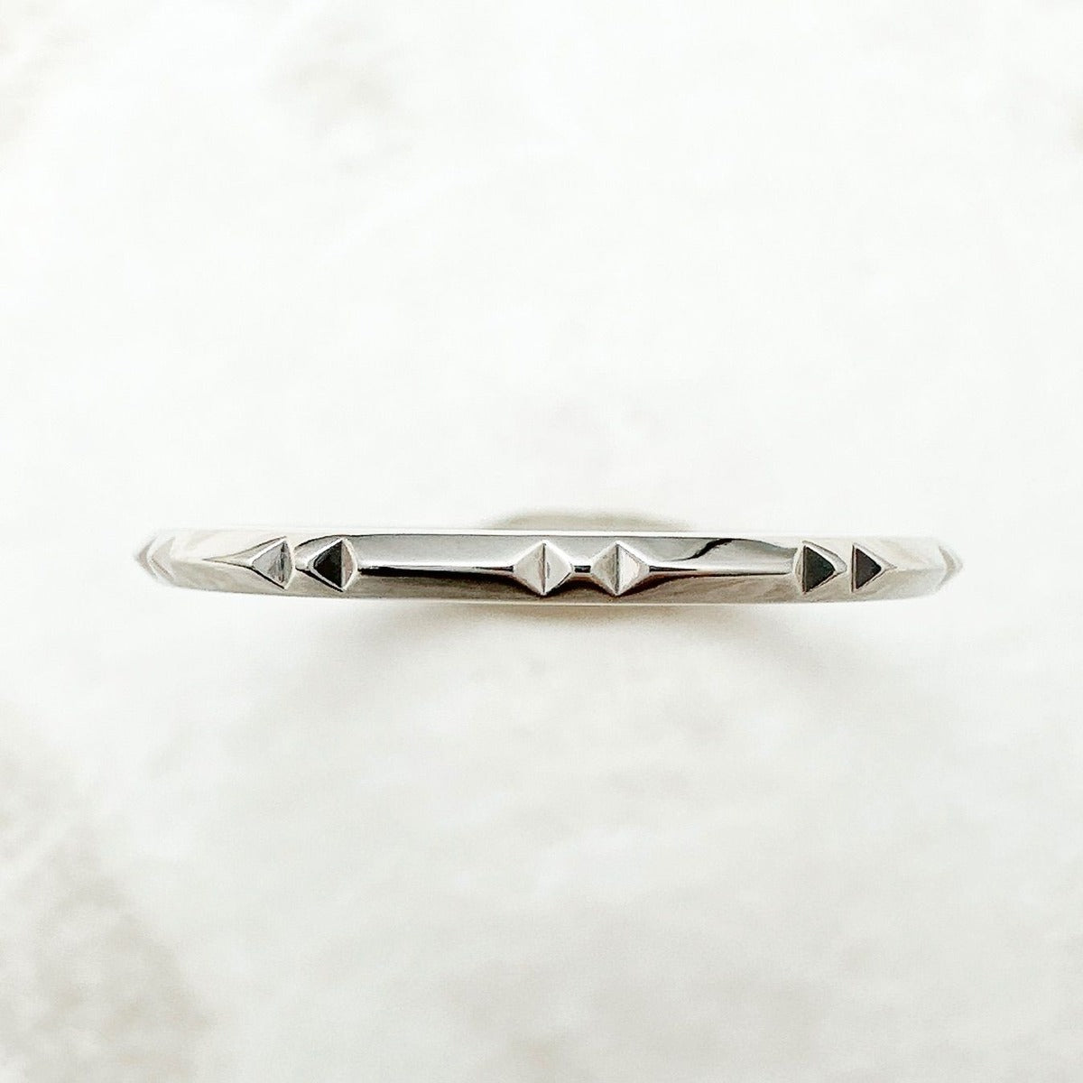 Tiffany & Co. Tru Band White Gold Ring — view 4