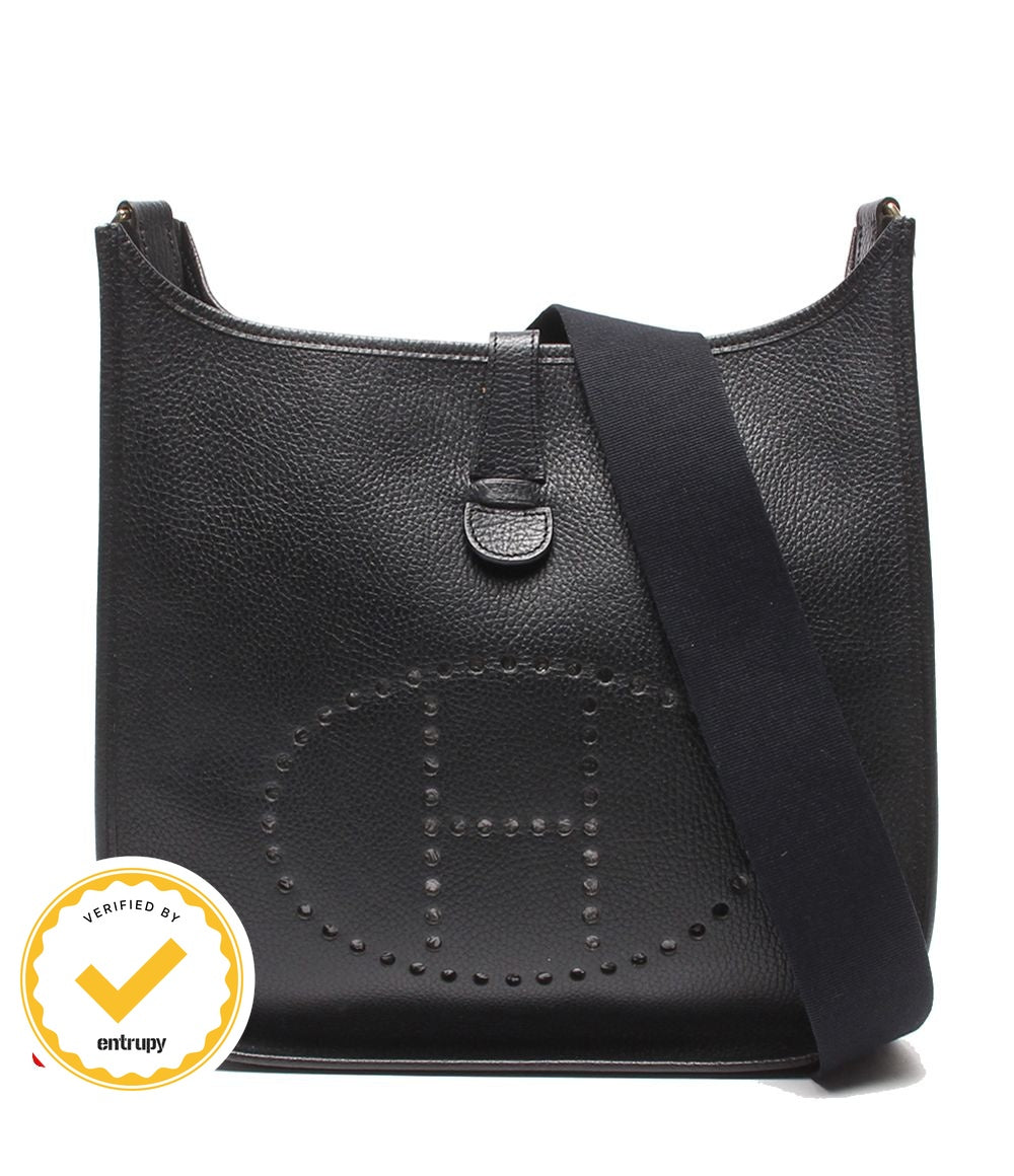 Hermes Shoulder Bag Gold Evelyne GM