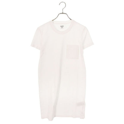 Hermes 4 E4515 da Embroidered Pocket Dress 34