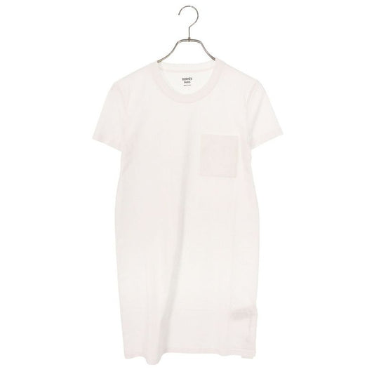 Hermes 4 E4515 da Embroidered Pocket Dress 34