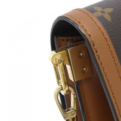 Louis Vuitton Monogram Reverse Dauphine MM Shoulder Bag — view 5