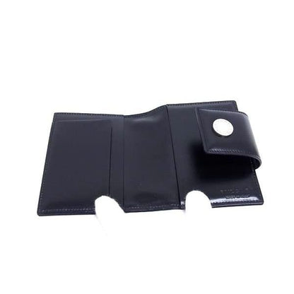 Bvlgari Canvas Leather Notebook Cover a Dos Letter Book Black Agenda — view 3
