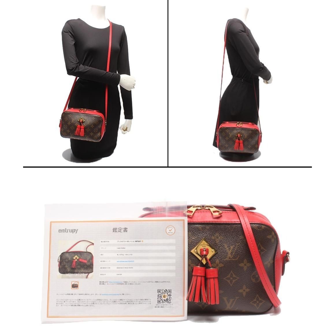 Louis Vuitton Shoulder Bag Saintonge Monogram — view 10