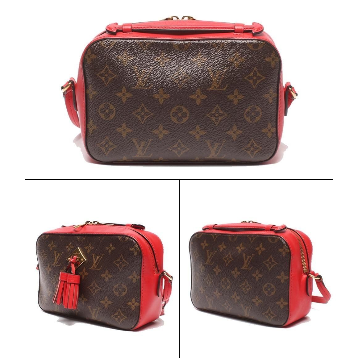 Louis Vuitton Shoulder Bag Saintonge Monogram — view 2