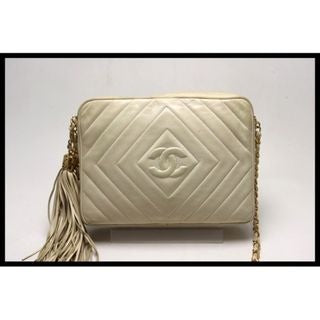 Chanel Diamond Stitch GD Metal Fittings Shoulder Bag