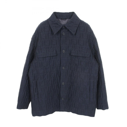 Fendi FF Embossed Shirt Jacket Wool
