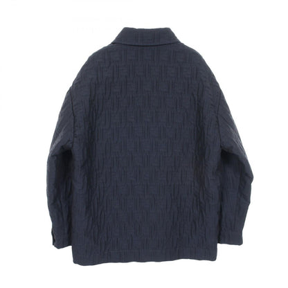 Fendi FF Embossed Shirt Jacket Wool — view 2