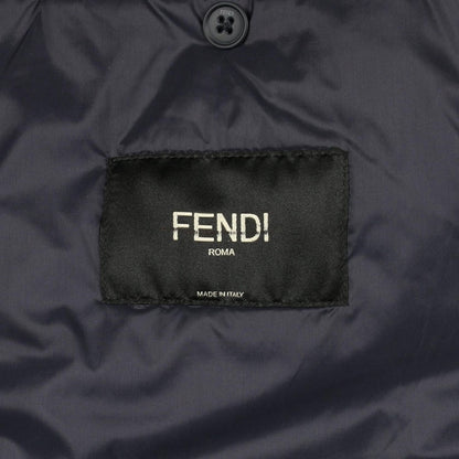 Fendi FF Embossed Shirt Jacket Wool — view 3