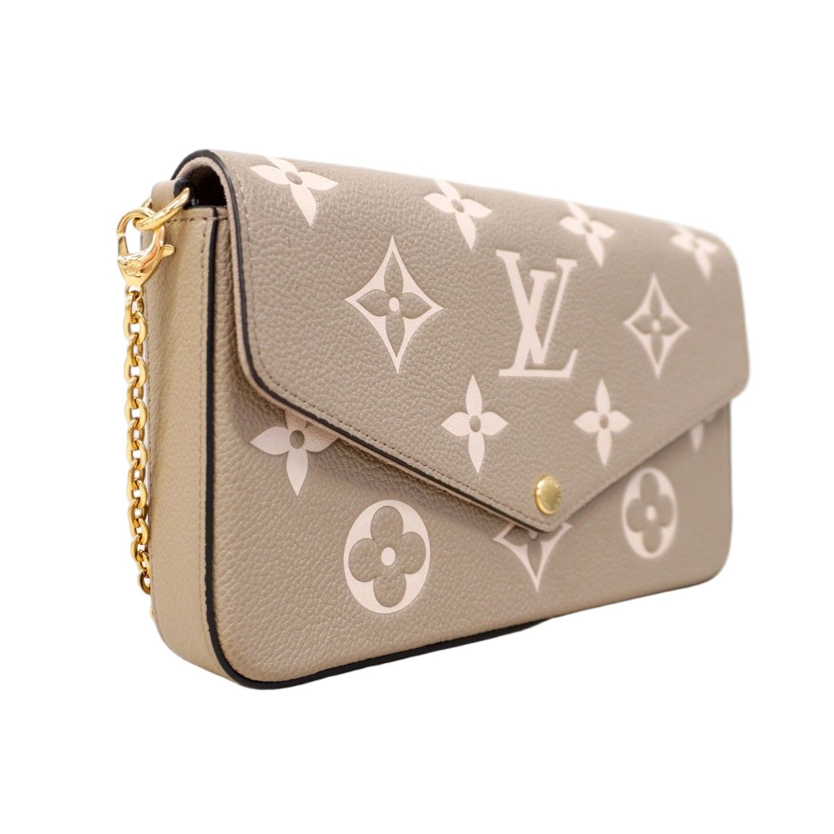 Louis Vuitton Shoulder Wallet Monogram Empreinte Bicolor Pochette Felicity — view 2
