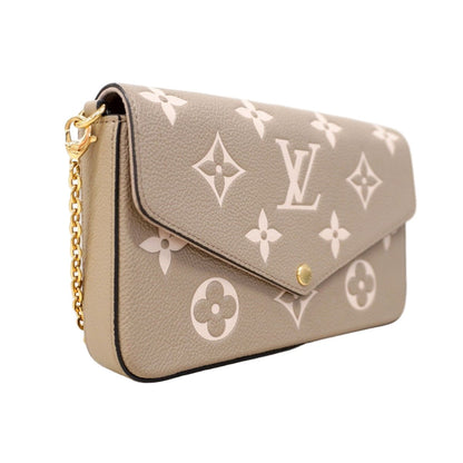 Louis Vuitton Shoulder Wallet Monogram Empreinte Bicolor Pochette Felicity — view 2