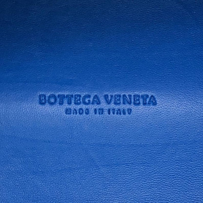 Bottega Veneta Leather Maxi Intrecciato Handbag Tote Bag - Signal Blue Black -