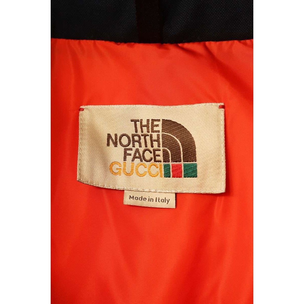 Gucci North Face the GG Pattern Padded Down Vest — view 3
