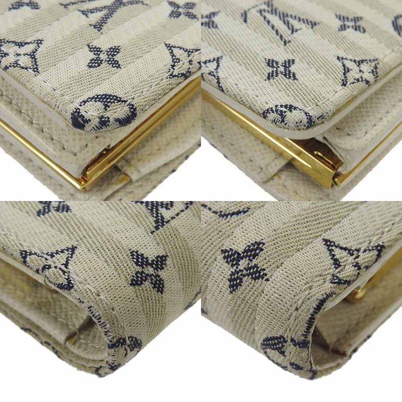 Louis Vuitton Wallet Monogram Mini Lin Porte M95659 Porte Monnaie Viennois