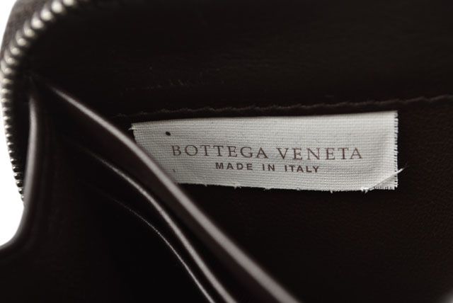 Bottega Veneta Wallet Bottega Veneta Long Wallet With Round Zipper Dark Brown
