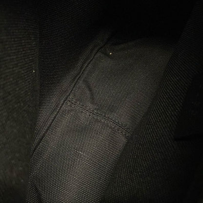 Gucci Shoulder Bag GG Plus GG Supreme 626363 Black And Dark Gray Leather