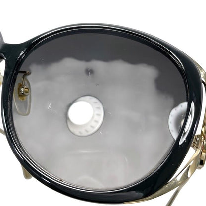 Gucci Sunglasses In Black Gold Interlocking Sherry