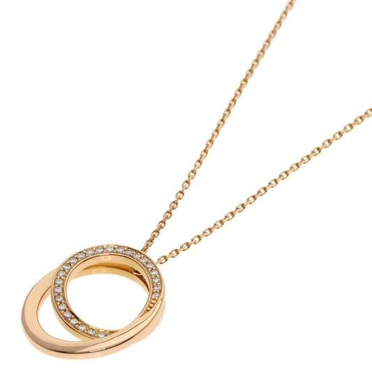 Cartier Etancel De Cartier Diamond Necklace 18K Pink Gold Ladies