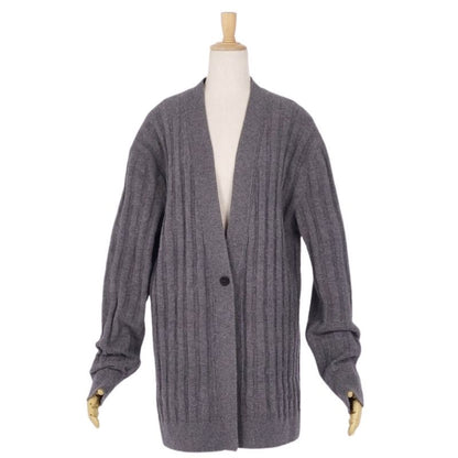 Hermes 21AW Cardigan Long Sleeve Rib Knit