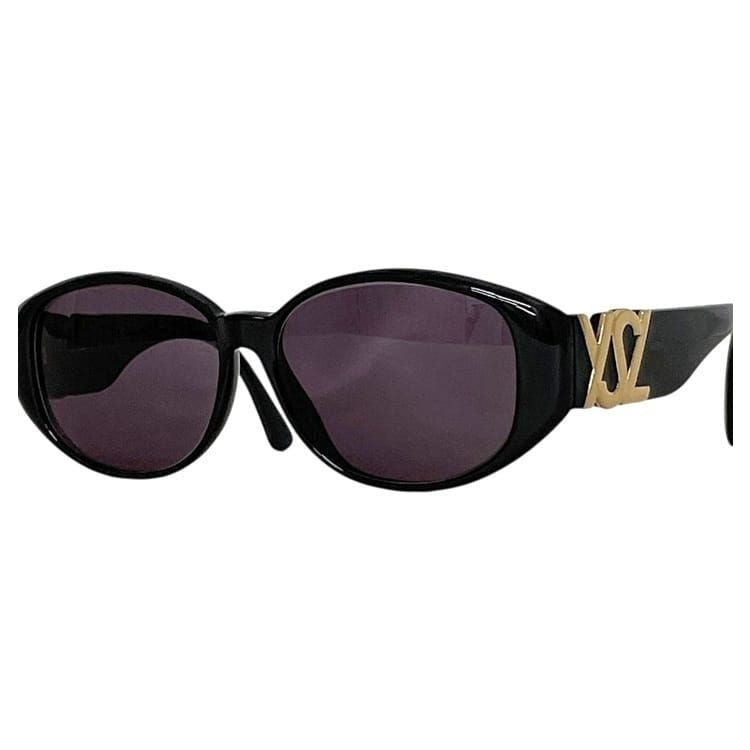 Saint Laurent Sunglasses YSL Acetate Black Logo Eyewear