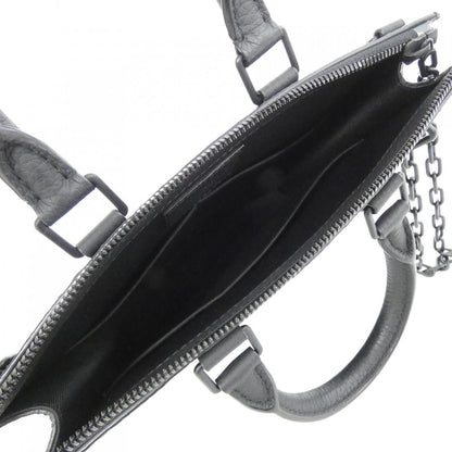 Louis Vuitton Taurillon Monogram Sac Plat Messenger Bag Black — view 6