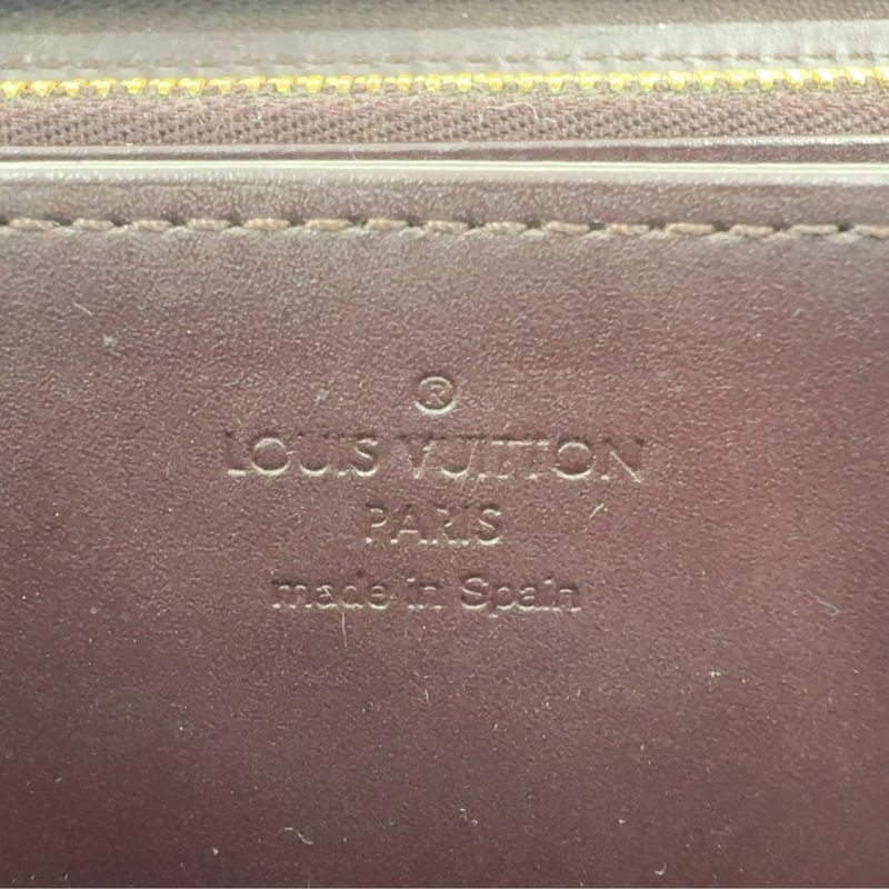 Louis Vuitton Zippy Wallet Monogram Vernis Monogram Vernis Amarante Enamel