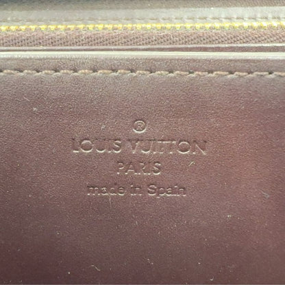 Louis Vuitton Zippy Wallet Monogram Vernis Monogram Vernis Amarante Enamel