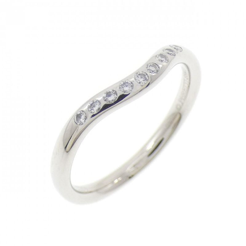 Tiffany & Co Curved 9 P Ring