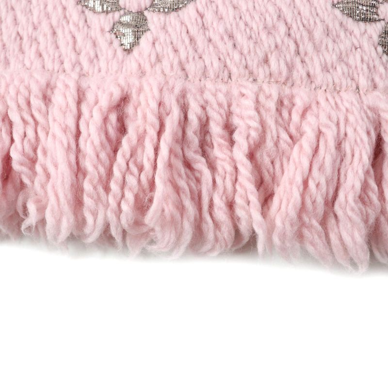 Louis Vuitton 19 M70466 Echarpe Logomania Shine Silk Blend Rose Ballerine