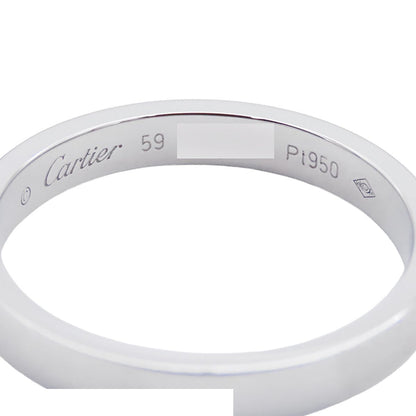 Cartier Cartie Wedding Ring Platinum 950 59 — view 4