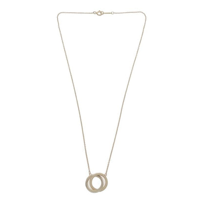 Tiffany & Co Interlocking Circle Necklace Pendant AG 925 Total