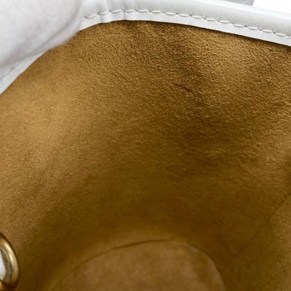 Louis Vuitton Handbag Shoulder Bag Nano Bucket M81489 Monogram White Louis