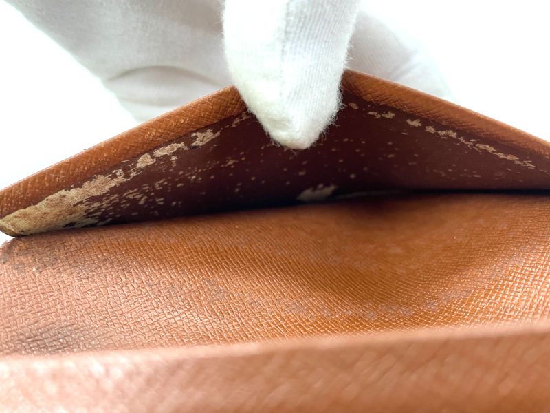 Louis Vuitton Monogram Porte Monet Vieux Trésor Fold Wallet With L-shaped