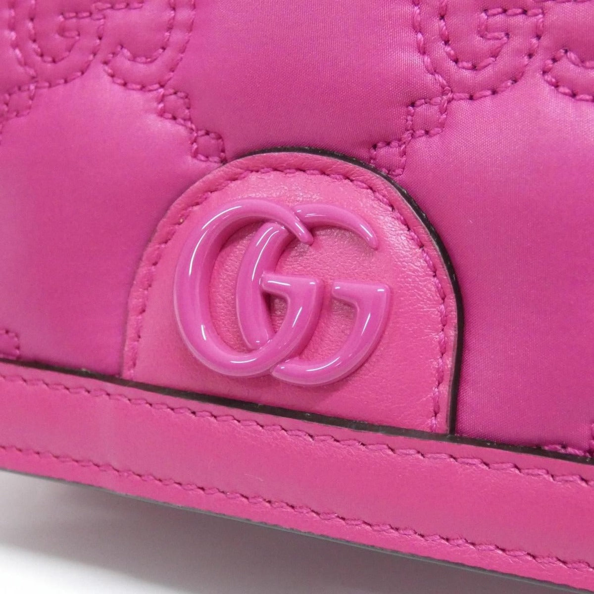 Gucci Mini Bag Nylon Pink Fuchsia — view 4