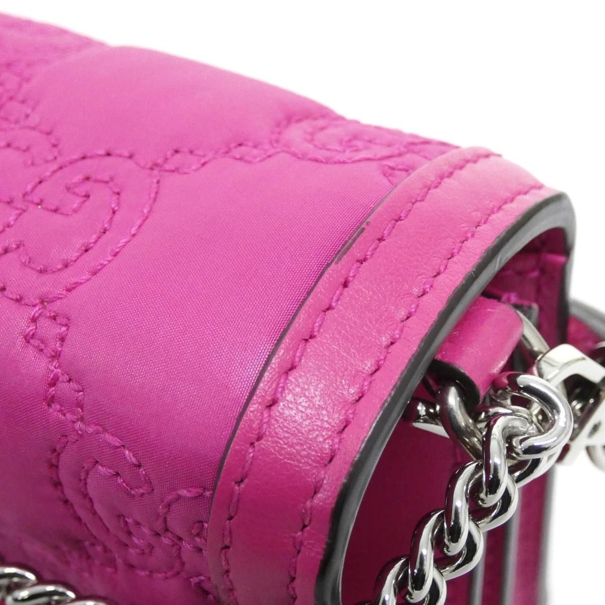 Gucci Mini Bag Nylon Pink Fuchsia — view 5