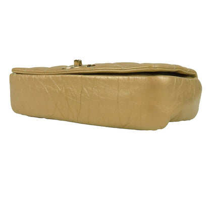 Chanel Paris Bombay Flap Gold Calfskin 2-Way Shoulder Bag — view 3