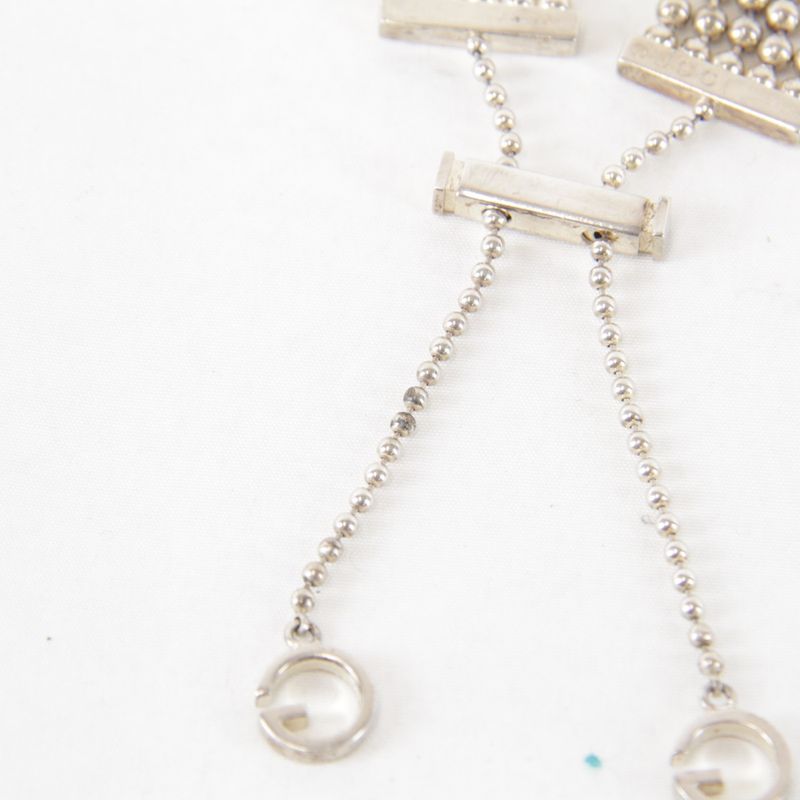 Gucci Ball Chain 5strands Bracelet Silver 925 Ladies Accessory Silver