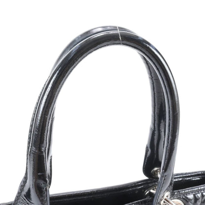 Dior Lady Cannage Leather Tote Shoulder Black — view 2