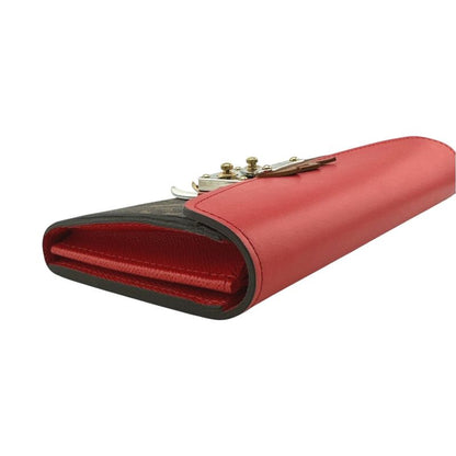 Louis Vuitton M60791 Monogram Long Wallet Portefeuille-sarah Tribal Mask Long