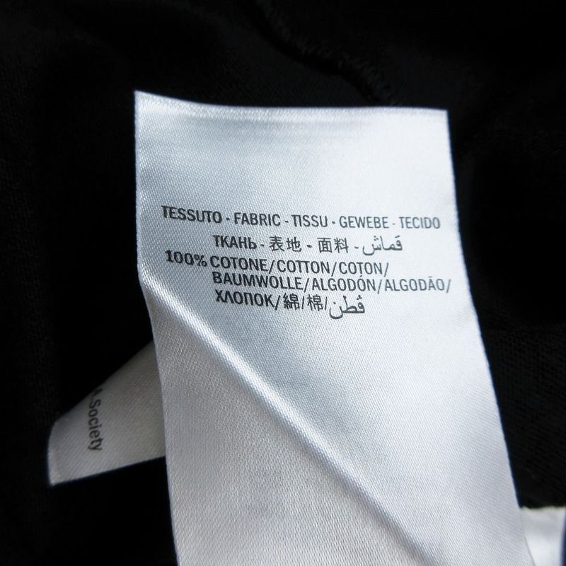 Gucci 492347 Xjald Chateau Marmont Print T-Shirt Short Sleeve Black Size XS