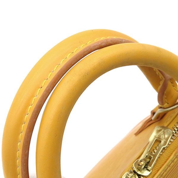 Louis Vuitton 2way Bag Alma Epi Leather Tassili Yellow Gold Hardware Yellow