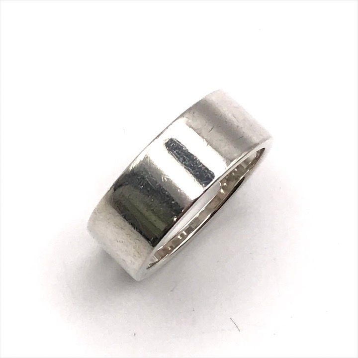 Gucci Brandet Ring Silver
