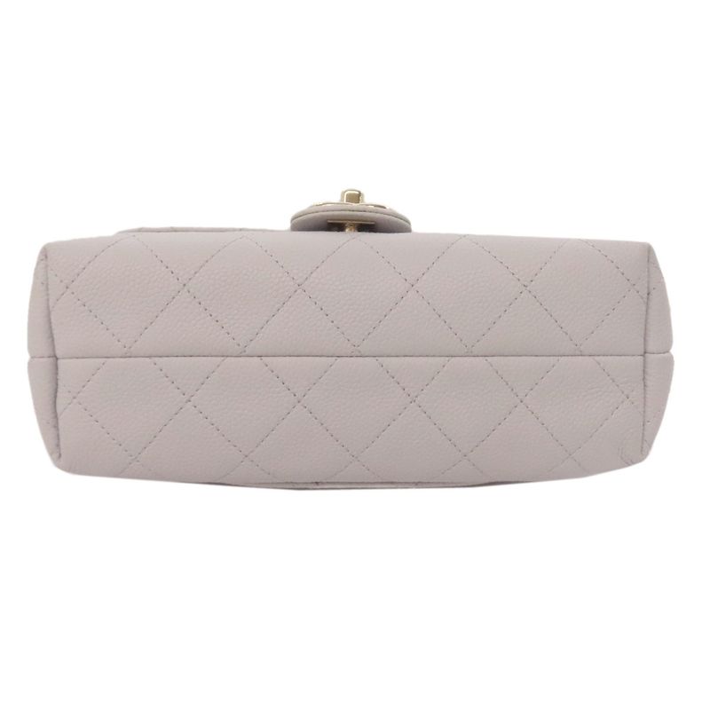 Chanel Matelasse Gold Hardware 2WAY Shoulder Bag Grained Calfskin Women