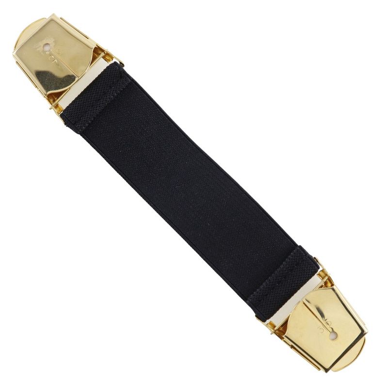 Chanel Armband Clip Logo Rubber And Gold Plated Black Ladies Miscellaneous