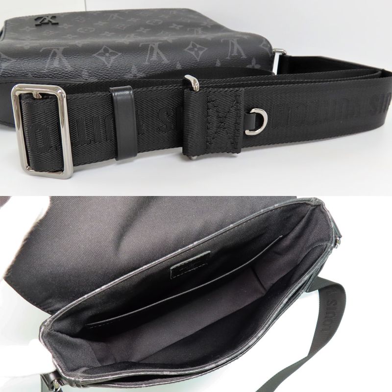 Louis Vuitton District PM NV3 M46255 Monogram Eclipse Shoulder-bag