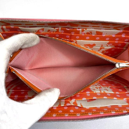Hermes Round Zipper Long Wallet Azap Silk Quinn F22180